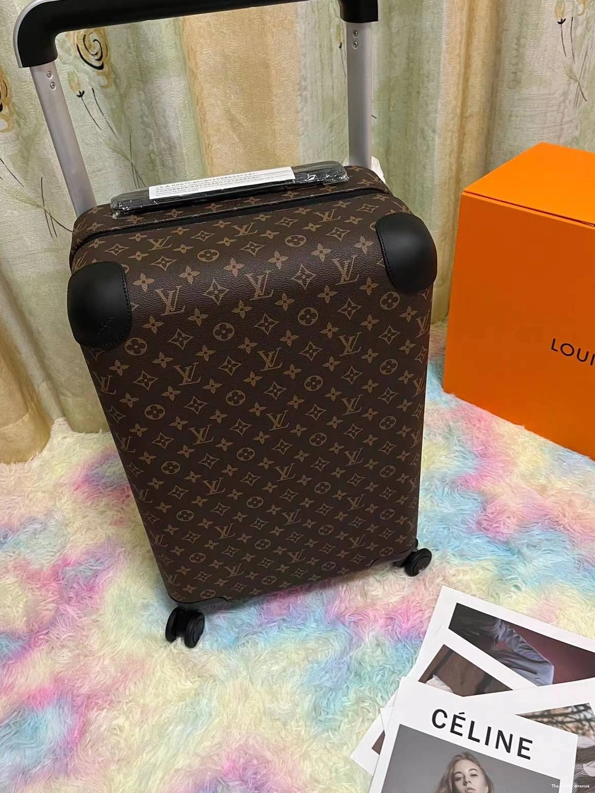 SUITCASE CANVAS BLACK CABIN 55 HORIZON MACASSAR 37L 0816